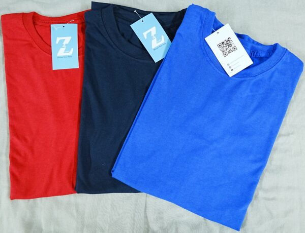 Pack of Three Basic Tees Random Colors
